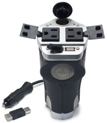 200 Watt DC to AC Cup Holder Design Power Inverter